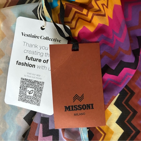 Missoni multicolored long cover up - Picture 8 of 8